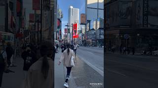 4:00 pm Downtown, Toronto #4ktour #travel #downtowntoronto #torontowalkingtour