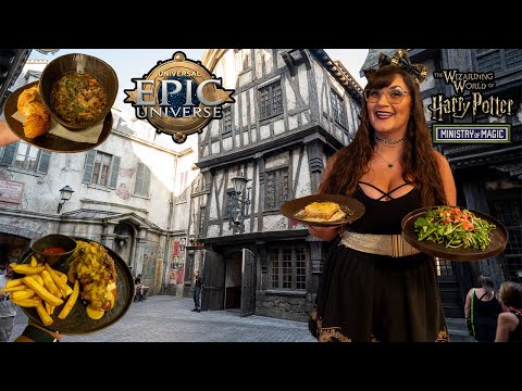 Le Gobelet Noir BEST HIDDEN DINING ✨ Epic Universe food review 2025
