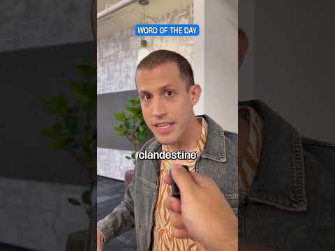 Word of the Day with rap god himself 😶‍🌫️
