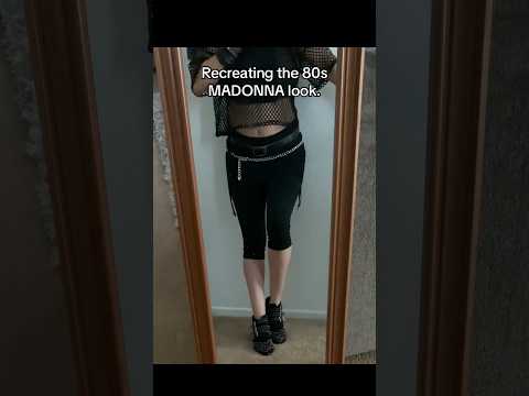 I had so much fun putting Madonna’s look together #80s #flashback #genx #nostalgia #madonna
