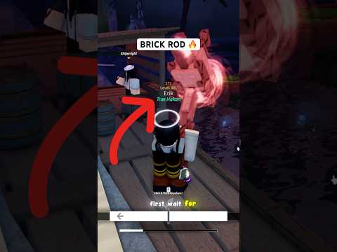HOW TO GET THE BRICK ROD IN FISCH ROBLOX