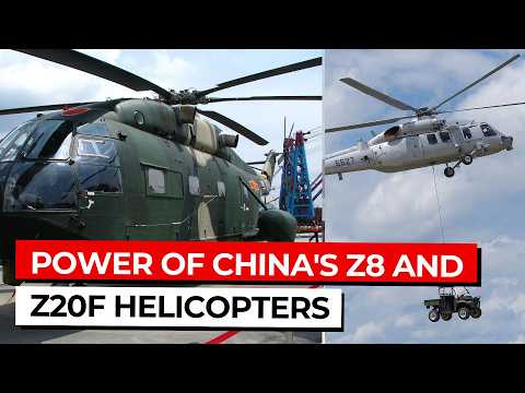 Meet China's Heavyweights: A Deep Dive into the Z8 and Z20F Helicopters