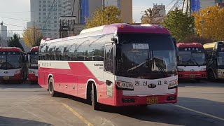 [시외버스] 광주유스퀘어-강화여객자동차터미널 주행영상(Gwangju Usquare-Ganghwa Bus Terminal)