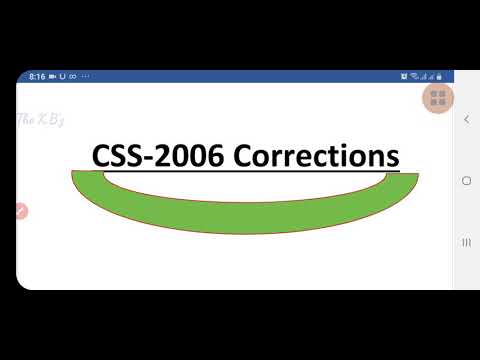 #CSS #PMS #English_corrections CSS-2006 corrections