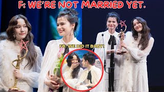 [FreenBecky] FREEN SAID BECKY AND HER WERE NOT MARRIED YET | Freen being so sweet to Becky