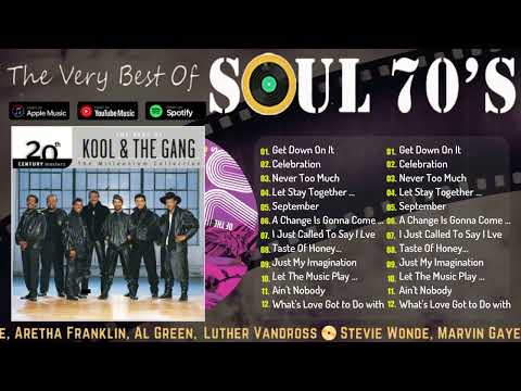 Stevie Wonder, Aretha Franklin, Marvin Gaye, Al Green, Luther Vandross - 60's 70's RnB Soul Groove