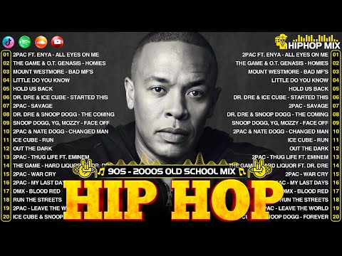 OLD SCHOOL HIP HOP MIX 🔥🔥🔥 Snoop Dogg, Dr  Dre, Eminem, The Game, 50 Cent,    ☠️ Best Rap Songs