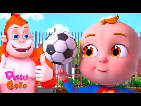 Lost Ball Episode | Demu Gola Cartoons | Funny Animated Series For Kids