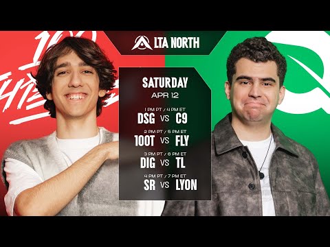 DSG vs C9 | 100T vs FLY | DIG vs TL | SR vs LYON - 2025 LTA North Split 2 - W2D1