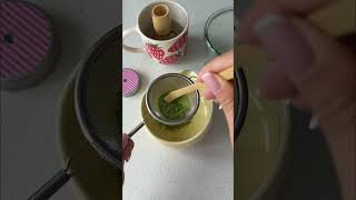 honest nami strawberry matcha review 🍓🍵 #matcha #matchalatte #namimatcha #matchalatte