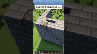 Minecraft Secret Staircase😱#shorts #minecraft