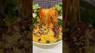 #꼬막비빔칼국수 with #날치알 / Spicy Noodles Cockles with Flying Fish Roe / ハイガイ 混ぜカルグクス