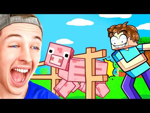 ONE HOUR Minecraft Try Not To Laugh Challenge!