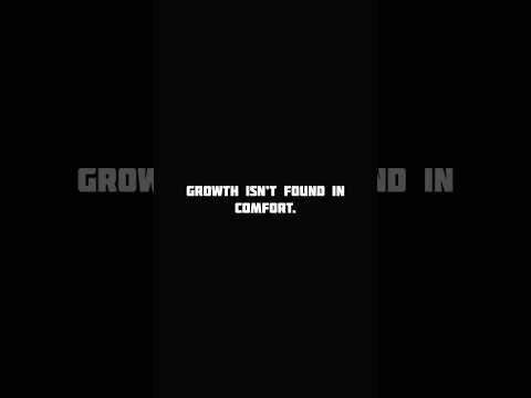 Discomfort is Your Upgrade #mindset #motivation