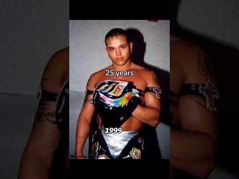 The man behind the mask #reymysterio #thenandnow #unmasked #WWE #shorts