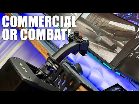 MOZA Flight AB9 Base & MH16 Flightstick - Enjoy The Flight