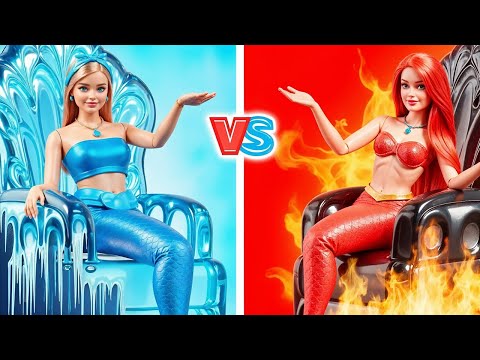 Good vs Bad Mermaid! 🧜‍♀️ Epic Transformation from Ugly to Queen of the Mermaid School! 👑