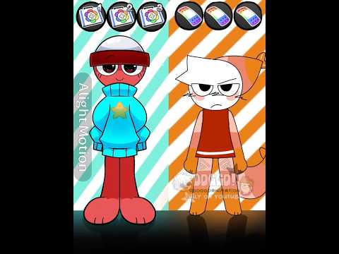 first dandys world post sigma!!! | #dandysworld  #shorts | fake collab with @Twersison