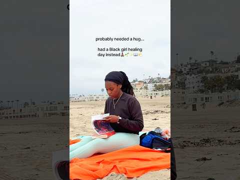 Beach Day Mini Vlog🧘🏾‍♀️🌤️ #beachvlog #solodateideas #healingjourney