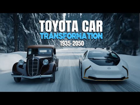 Toyota Car Transformation | 1935 - 2050 Evolution in 5 Minutes