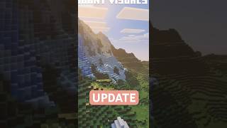 MINECRAFT VIBRANT VISUALS GRAPHICS UPDATE IS SO GOOD