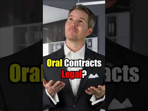 Are Oral Contracts Legally Binding?
