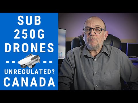 DJI Mini 2  -- Sub 250g Drone Regulations in Canada