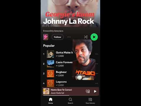 Twin Shadow listens to my track "Bugbear"!