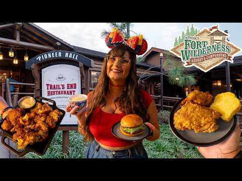 Disney's Fort Wilderness MENU UPDATE ⛺ Disney World food review 2025
