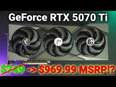 MSI GeForce RTX 5070 Ti Review - Gaming Trio OC Plus Edition Testing and Benchmarking