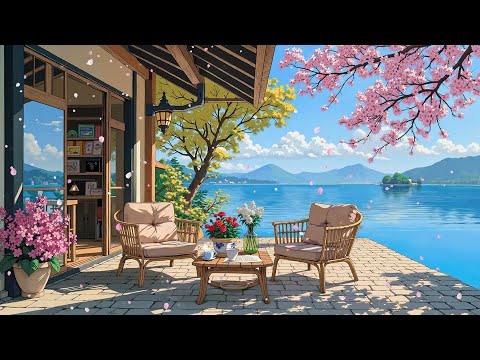 Coffee Morning in Spring 🌸 Aesthetic Lofi to Make Your Better Mood ✨ Lofi Hip Hop to Heal/Chill