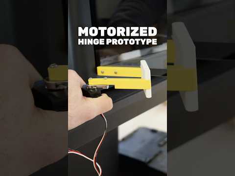 Motorized Servo Hinge for Automation Project 🚪