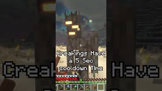 The CREAKING Everything to Know #minecraft #shorts #minecraftupdate #minecraftmobs #minecraftshorts