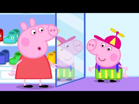 George Pig's New Clothes 🛍️ | Full Episodes | Cartoon for Kids