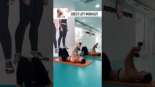 Chest Lift Workout for Women 🔥 #shorts #short
