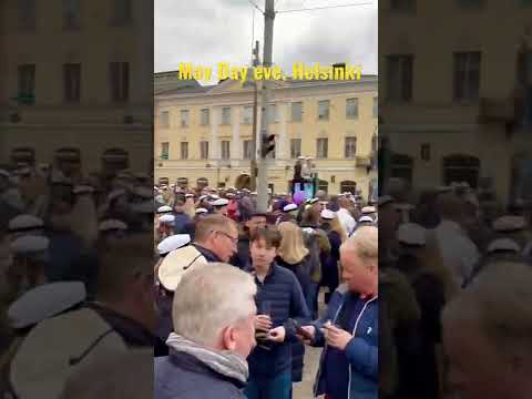 May Day Evening 2022 Helsinki Finland #shorts