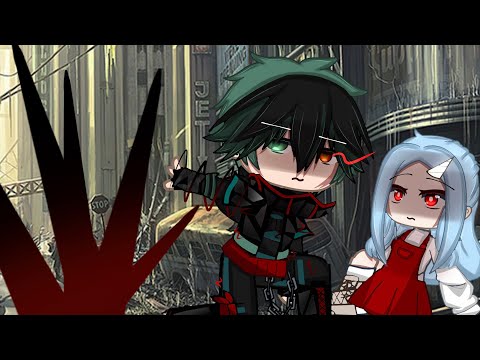 Get protected by villain||MHA||villain deku au||gacha club
