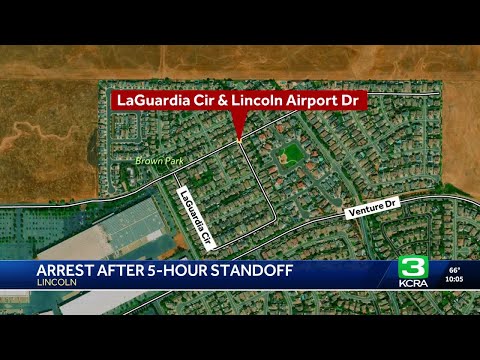 45-year-old man arrested after five-hour long standoff in Lincoln