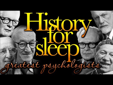 History For Sleep💤'Greatest Psychologists'💤Bedtime Story For Grown Ups💤Sleep Story