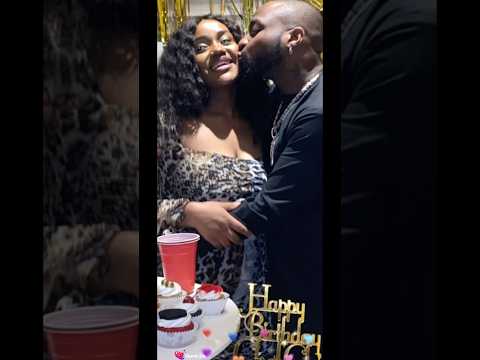 Davido and his beautiful wife Chioma #short #music