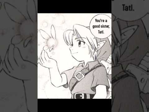 Hero of Time Manga edit #shorts #zelda #edits #music #manga #ocarinaoftime #majorasmask