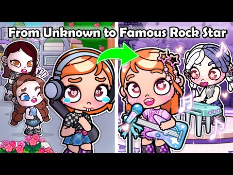 HOW I BECAME FRIENDS WITH ROCKSTARS - THE WILDEST STORY EVER 🤘🎤  | Avatar World 🌈🏰 | Pazu Games 🩷