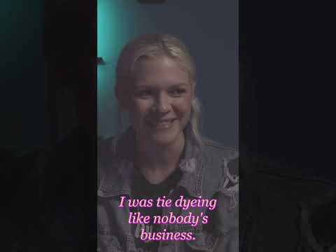 @IvyHawkins fumes to the brain when #upcyclingfashion full pod on YT channel #artpodcast #artistlife