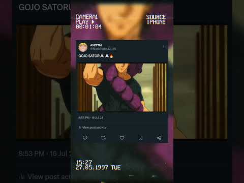 Gojo satoruuuu