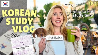 How I Study Korean on a Busy Weekend | honest, realistic