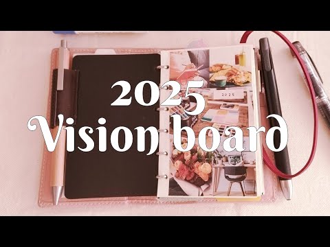 2025 Vision board●ヴィジョンボードを作る✨