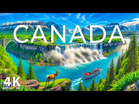 CANADA 4K UHD - Scenic Relaxation Film with Calm Music - 4K Video Ultra HD