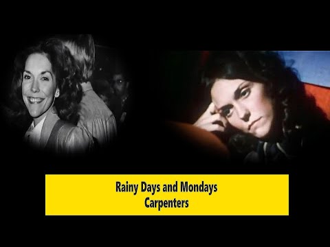 Carpenters - Rainy Days and Mondays#karencarpenter #carpenters #rainydaysandmondays