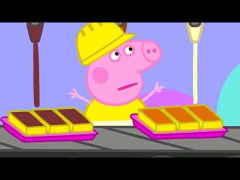 Peppa's Visit To The Chocolate Factory! 🍫 | Peppa Pig Tales Full Episodes |