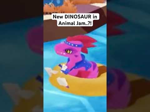 I’m so excited to get another dinosaur in Animal Jam! #animaljam #aj